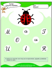 U Sesi Çalışma Sayfaları